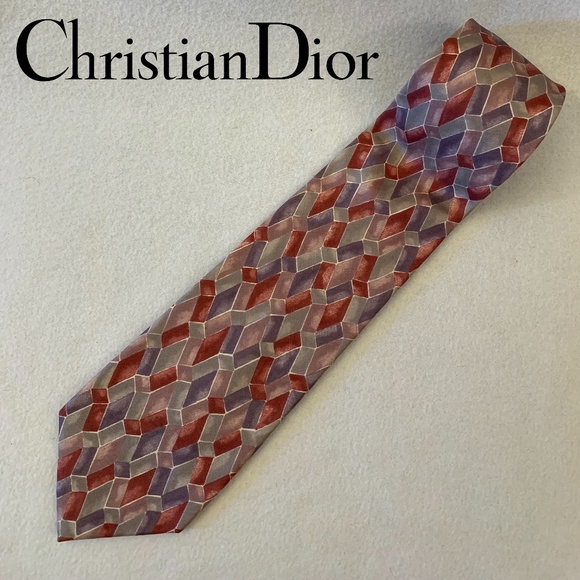 Christian Dior Vintage Silk Tie - Picture 1 of 2
